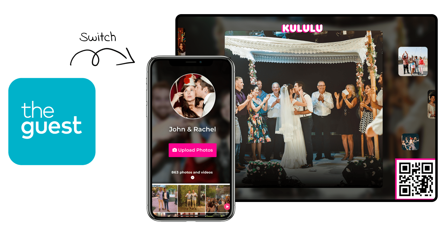 La aplicación alternativa para compartir fotos de invitados
